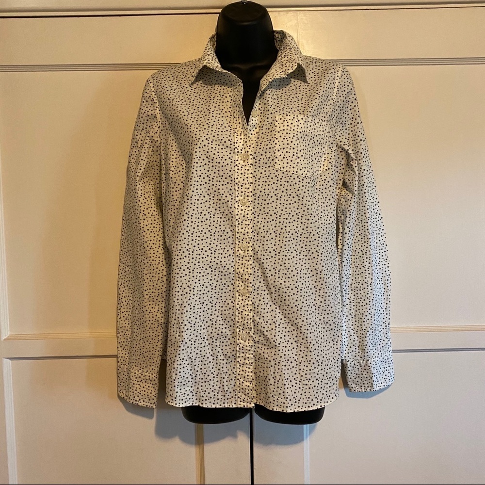 J. Crew Button Down Collared Shirt Sz Sm